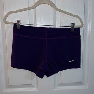 NWOT nike purple shorts